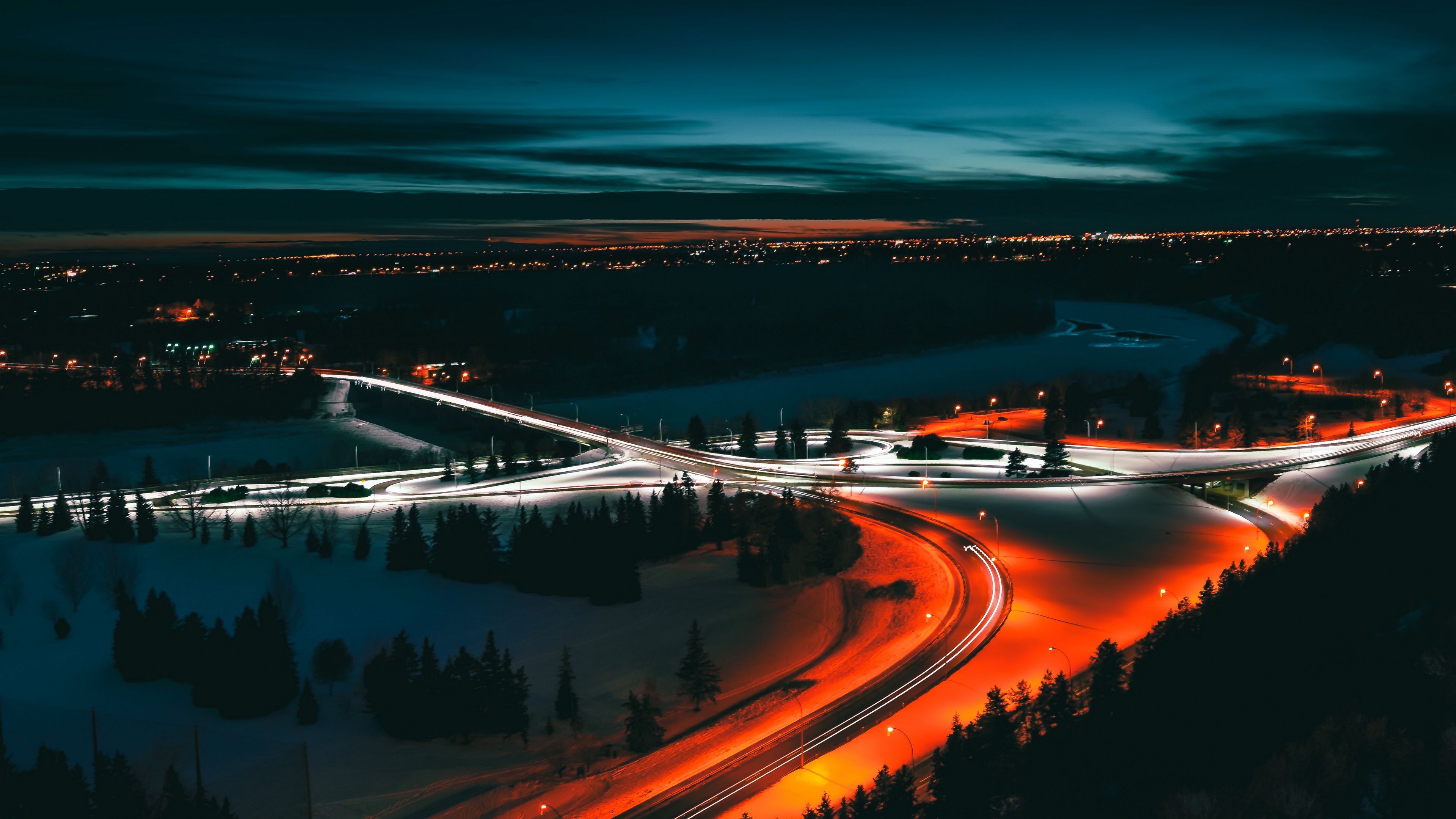 edmonton_canada_night_city_118462_3840x2160